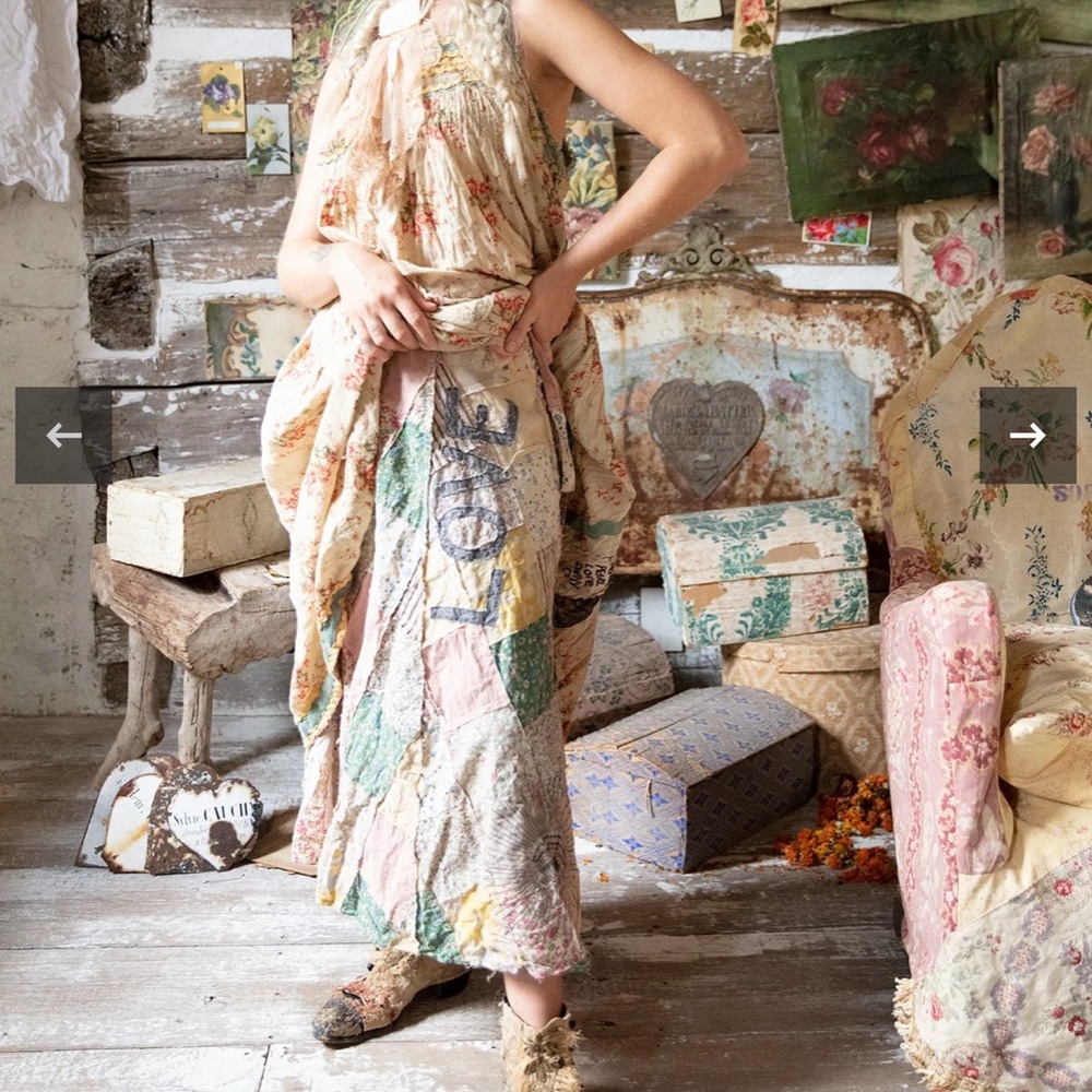 Magnolia Pearl Patchwork Maxi Skirt - Multicolor - Picture 6 of 9